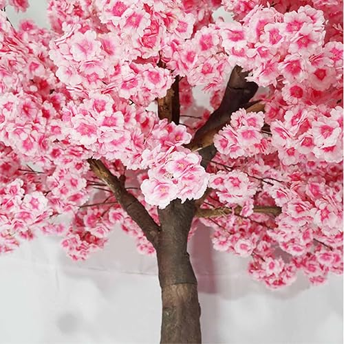 Miniatura 4 de Árbol de flor de cerezo artificial con luz LED Árbol de flor de Sakura falso rosa Decoración para el hogar, boda, fiesta, cerezo artificial
