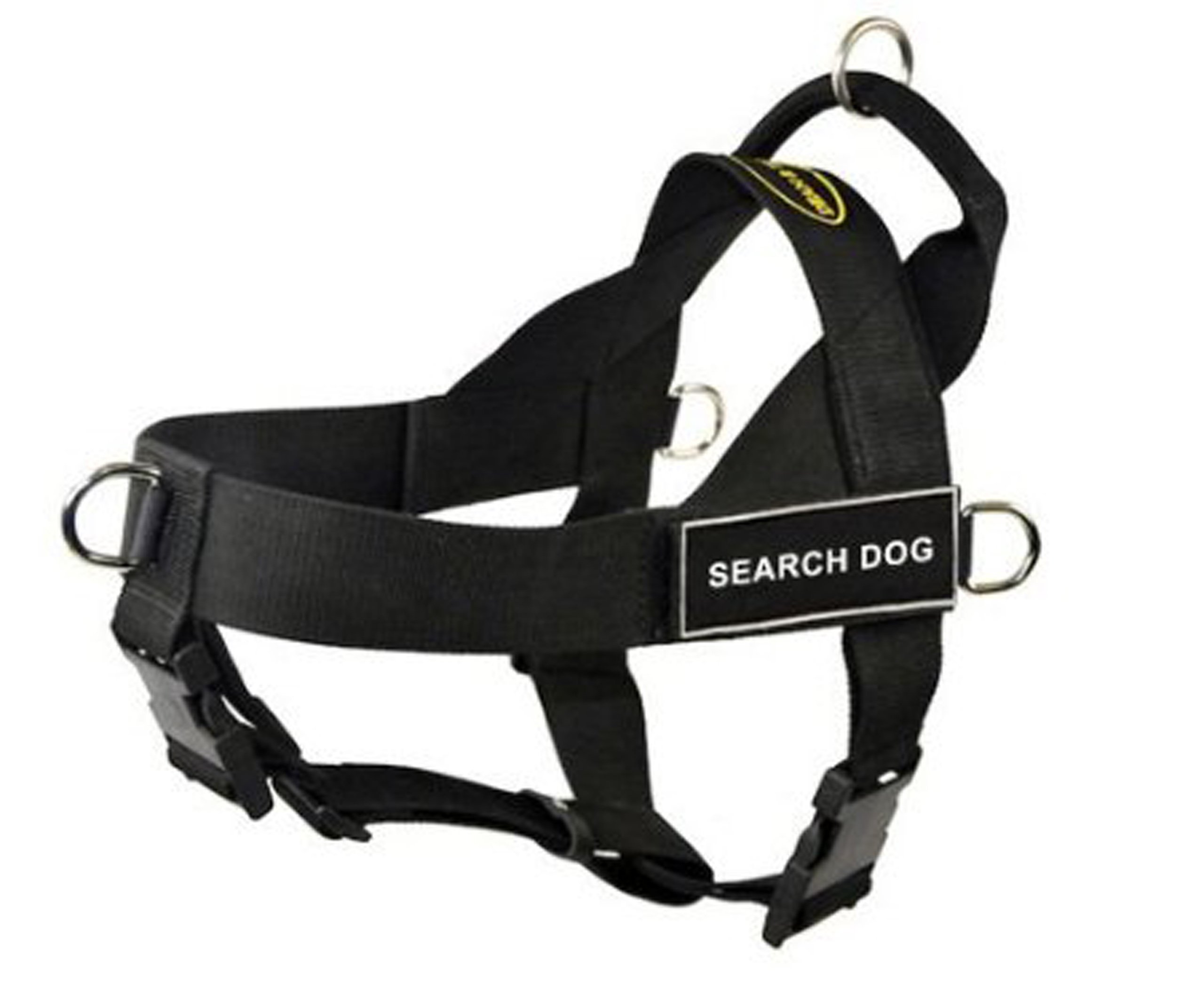 Harnais pour Chien de Recherche Dean & Tyler DT Universal No Pull Noir Ajustable