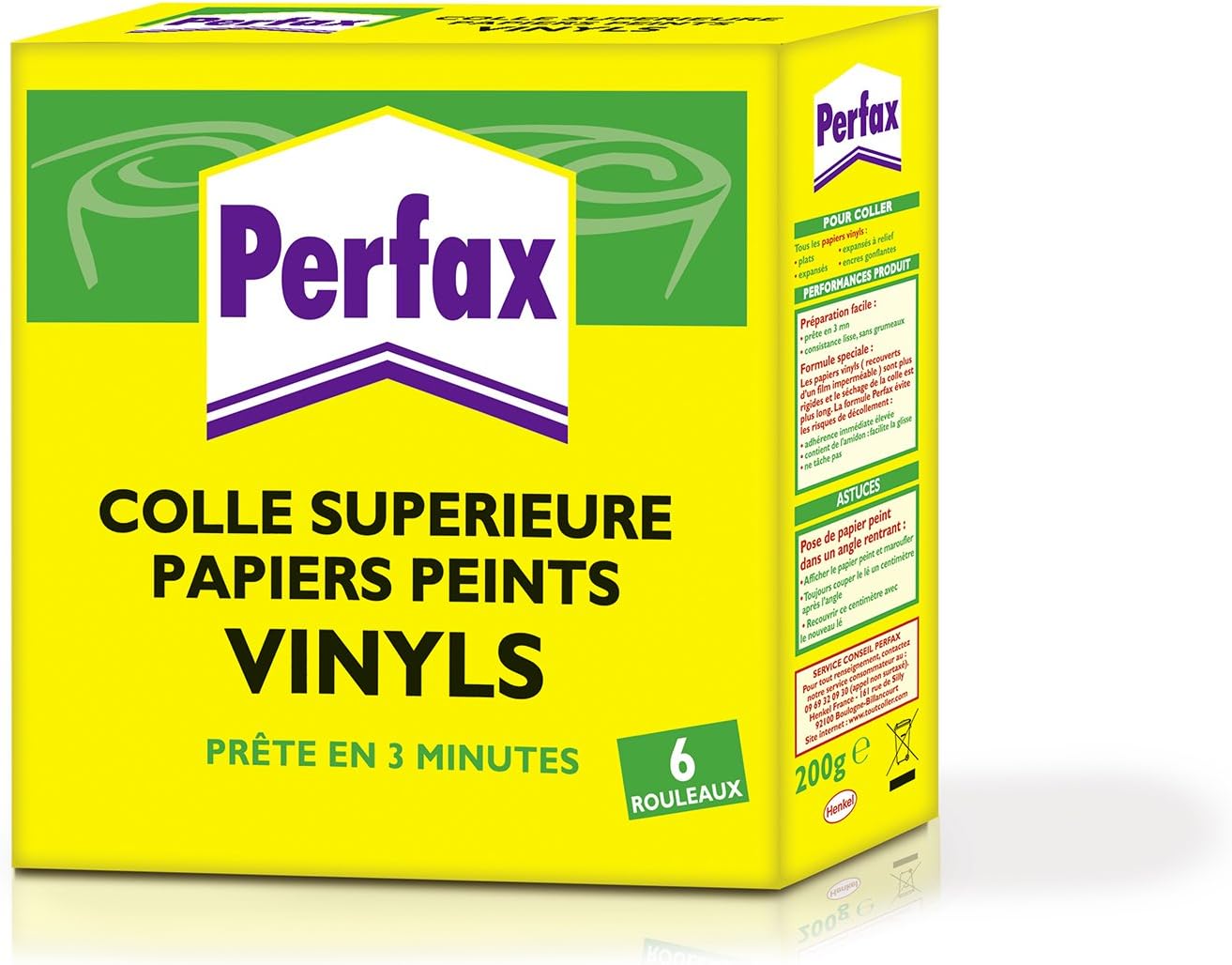 Perfax Cola para papel pintado o vinilo (200 g) Amazon.es Bricolaje y herramientas