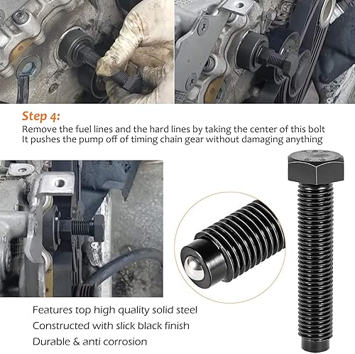 Miniatura 4 de Extractor de bomba de combustible de inyección de motor diesel reemplazar JTC 4720 herramienta de eliminación para BMW M47 M57 E38 E39 E46 E53 E60