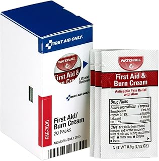 First Aid Only FAE-7030 SmartCompliance Refill Burn Cream, 10 Count
