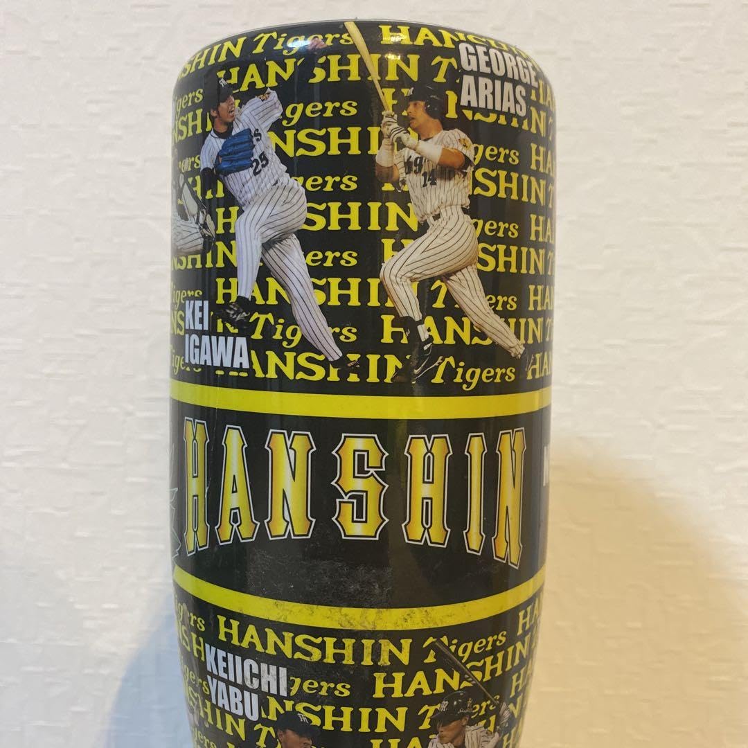 阪神タイガース　承認　応援メガホン　激レア希少美品 Amazon.co.jp: 祝優勝！阪神タイガース応援メガホン3点セット