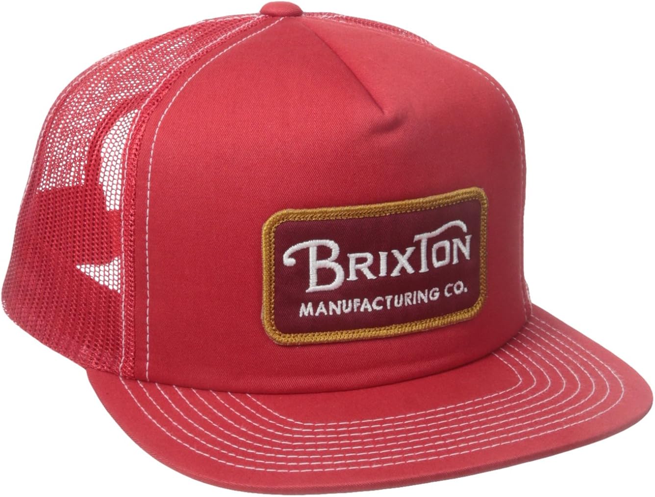 Brixton Men's Grade Mesh Cap Black/Black: Clothing