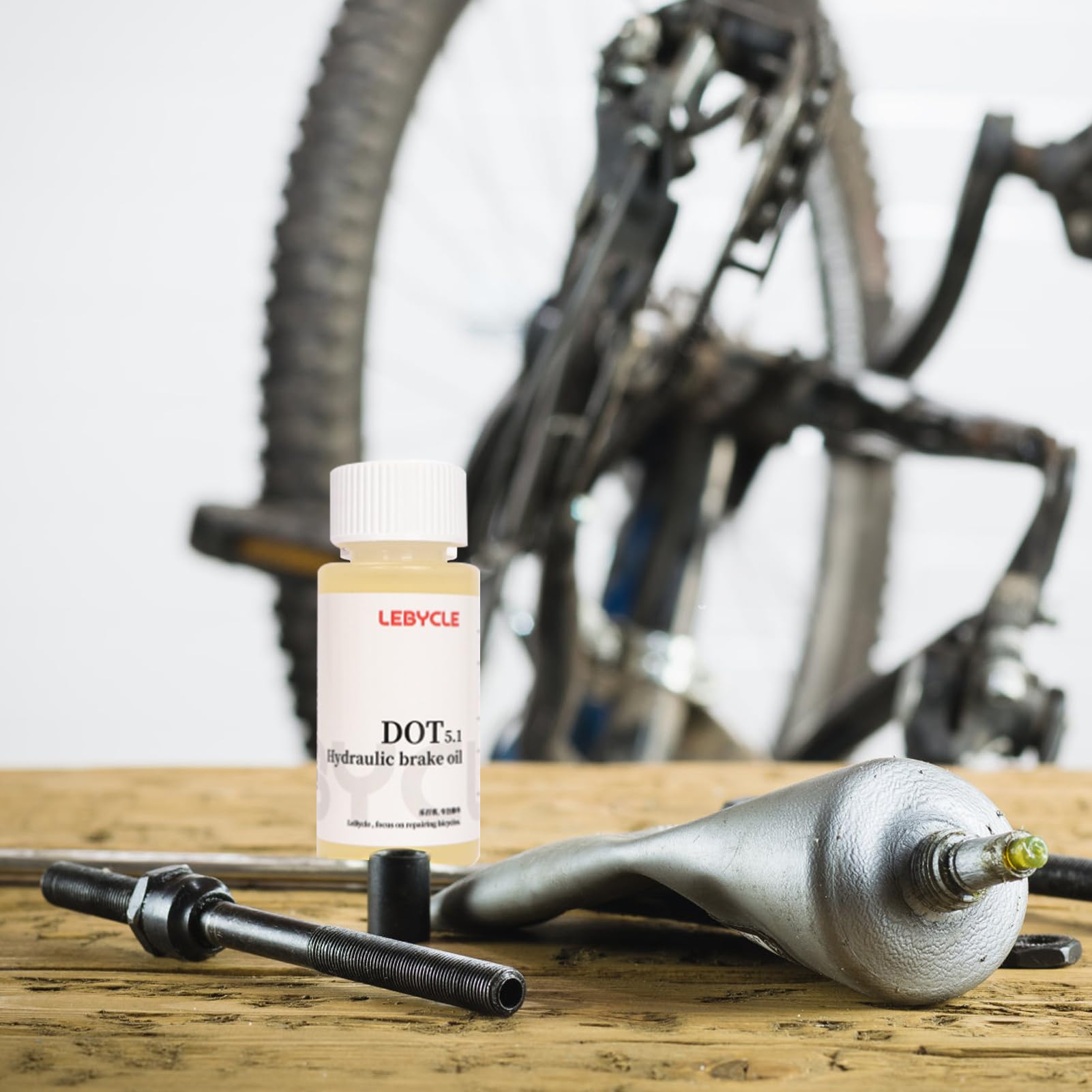 Bremsflüssigkeit für Fahrrad - DOT 5.1, Bremsflüssigkeit mit