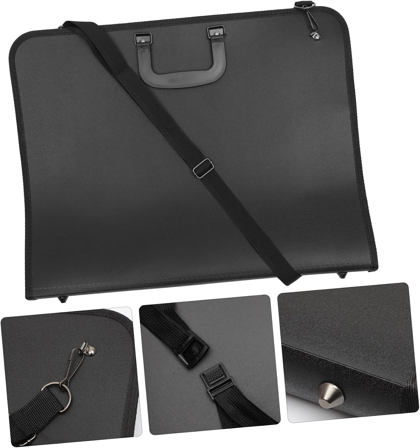 STOBOK A3 Art Supply Bag for Artists, Waterproof Oxford Cloth Portfolio