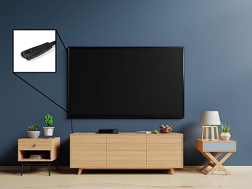 Miniatura 7 de THE CIMPLE CO Figura 8 Cable de alimentación (2 clavijas) con núcleo de alambre de cobre, no polarizado para satélite, CATV, sistemas de juego y más