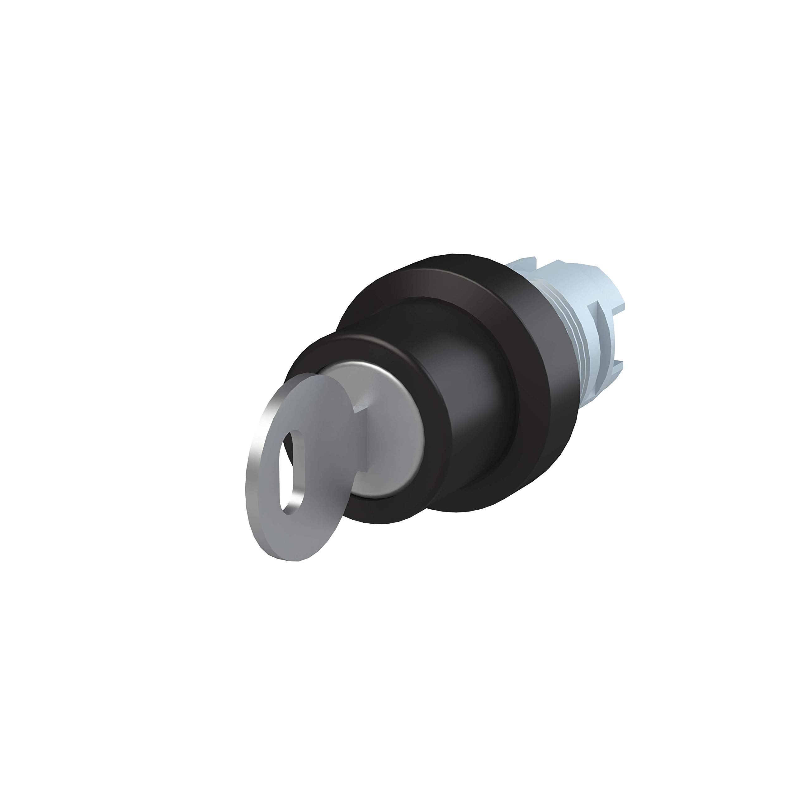 ABB M2SSK1-101 Modular Selector Switch, 2 Position, Key, Black/Key, Non-Illuminated, Black plastic - Image 2