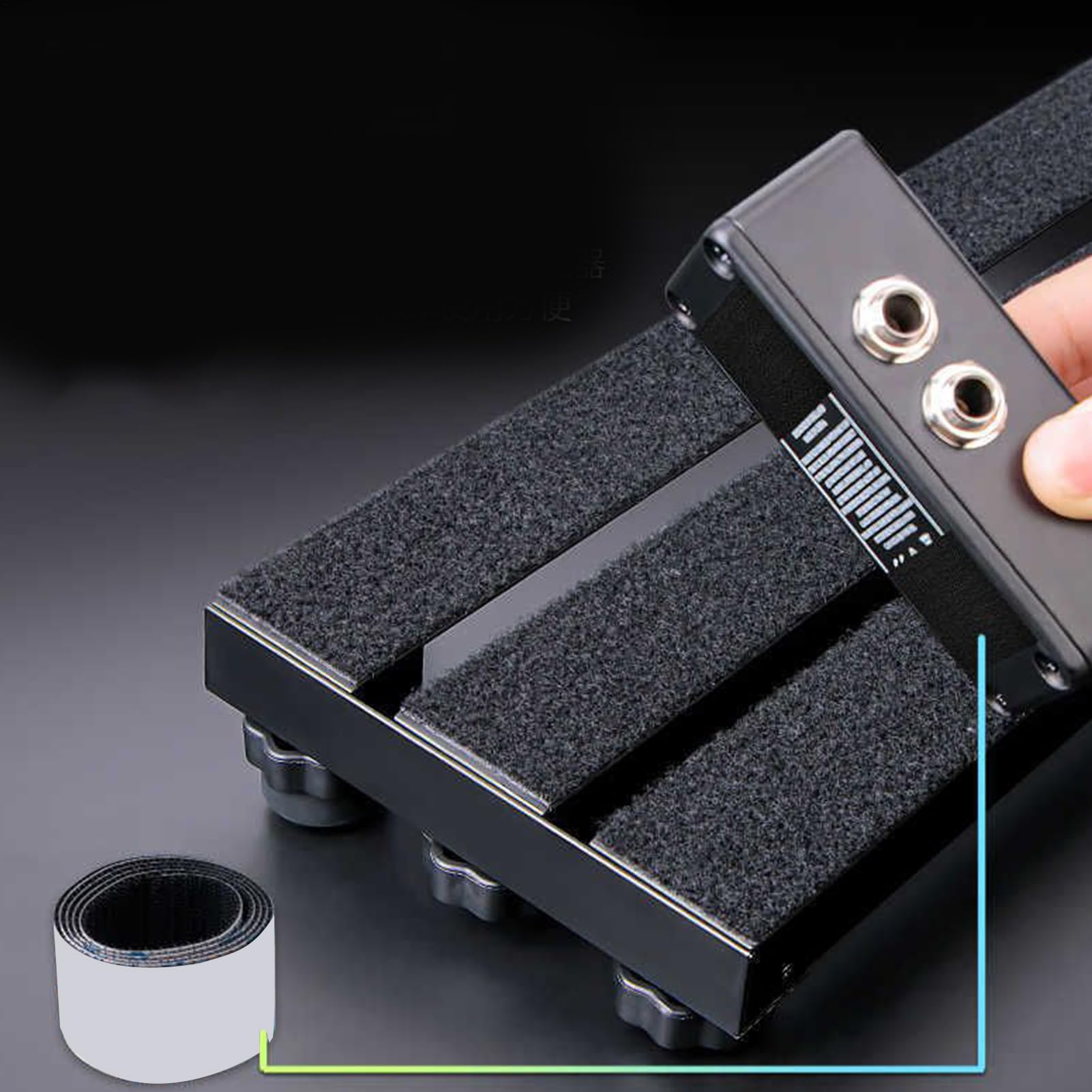 Pedaliera effetti Preciso Robusto | Organizzatore Cavi per Pedalboard Effetti Per palco, studio, amanti della musica, musicisti, professionisti, principianti