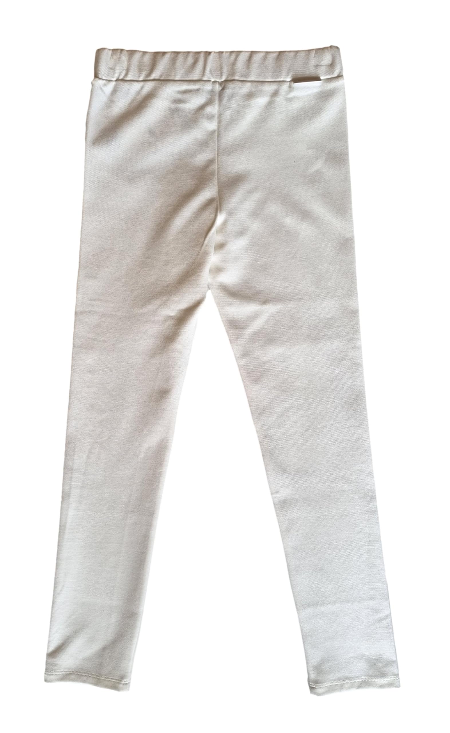 Moncler Junior Hose Leggings Mädchen 8H72110 Weiß mit Logo