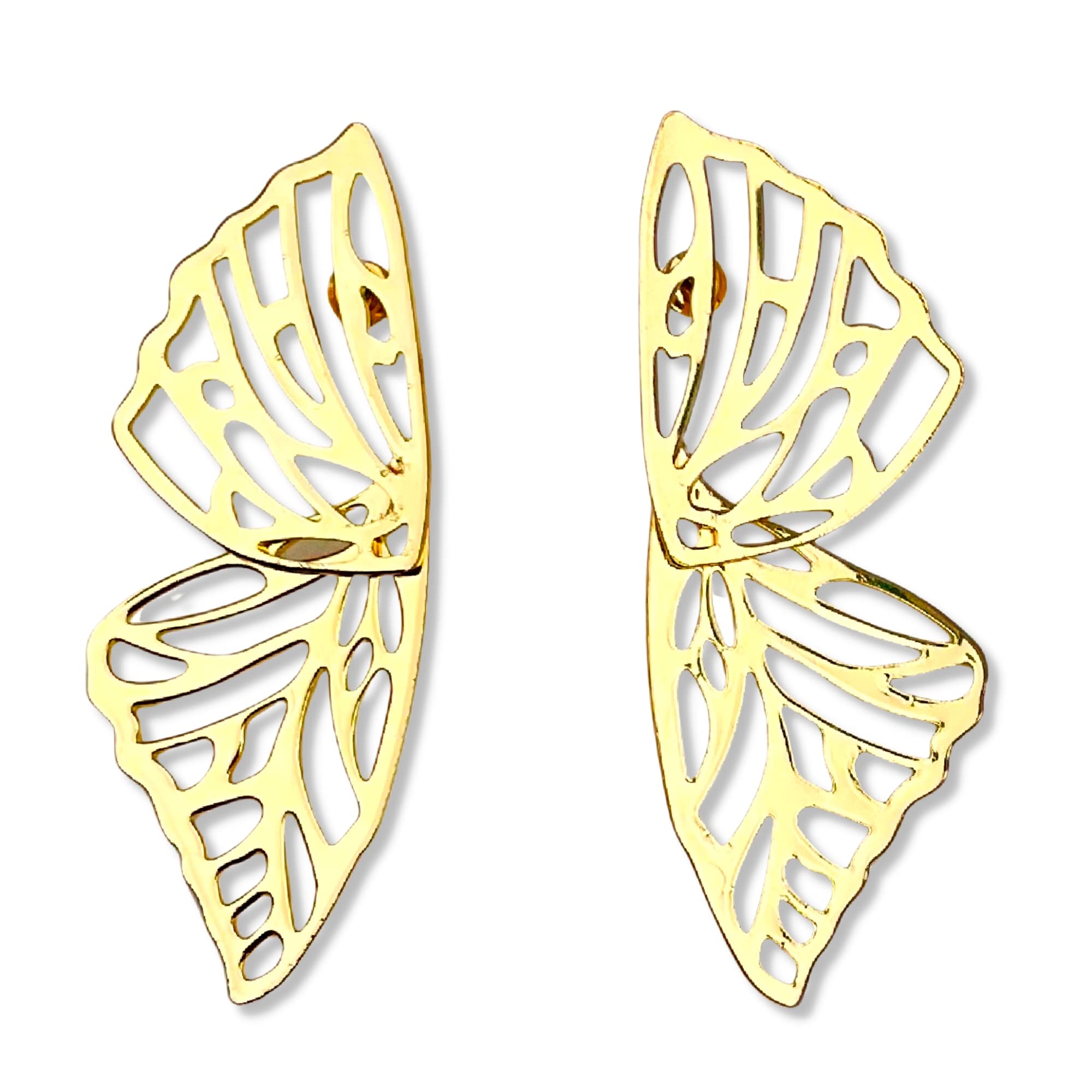 SALVE Angel Wings Butterfly Wings Drop Dangle Gold Earrings A-1 For Women (B0BVG55V6S) Amazon Price History, Amazon Price Tracker