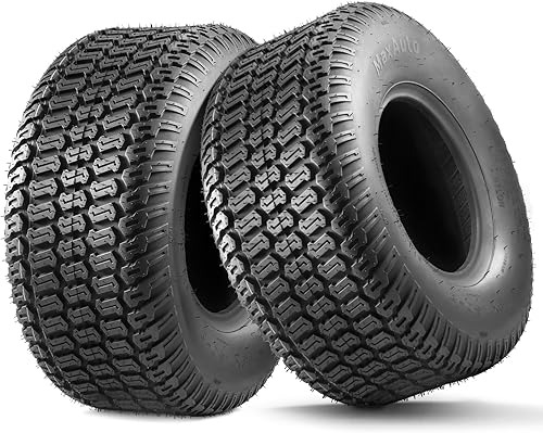 MaxAuto Fox V2 - Neumático para cortacésped de 18 x 7.50-8, repuesto de neumático de césped de 18 x 7.5 x 8 nhs para cortacésped, carrito de tractor