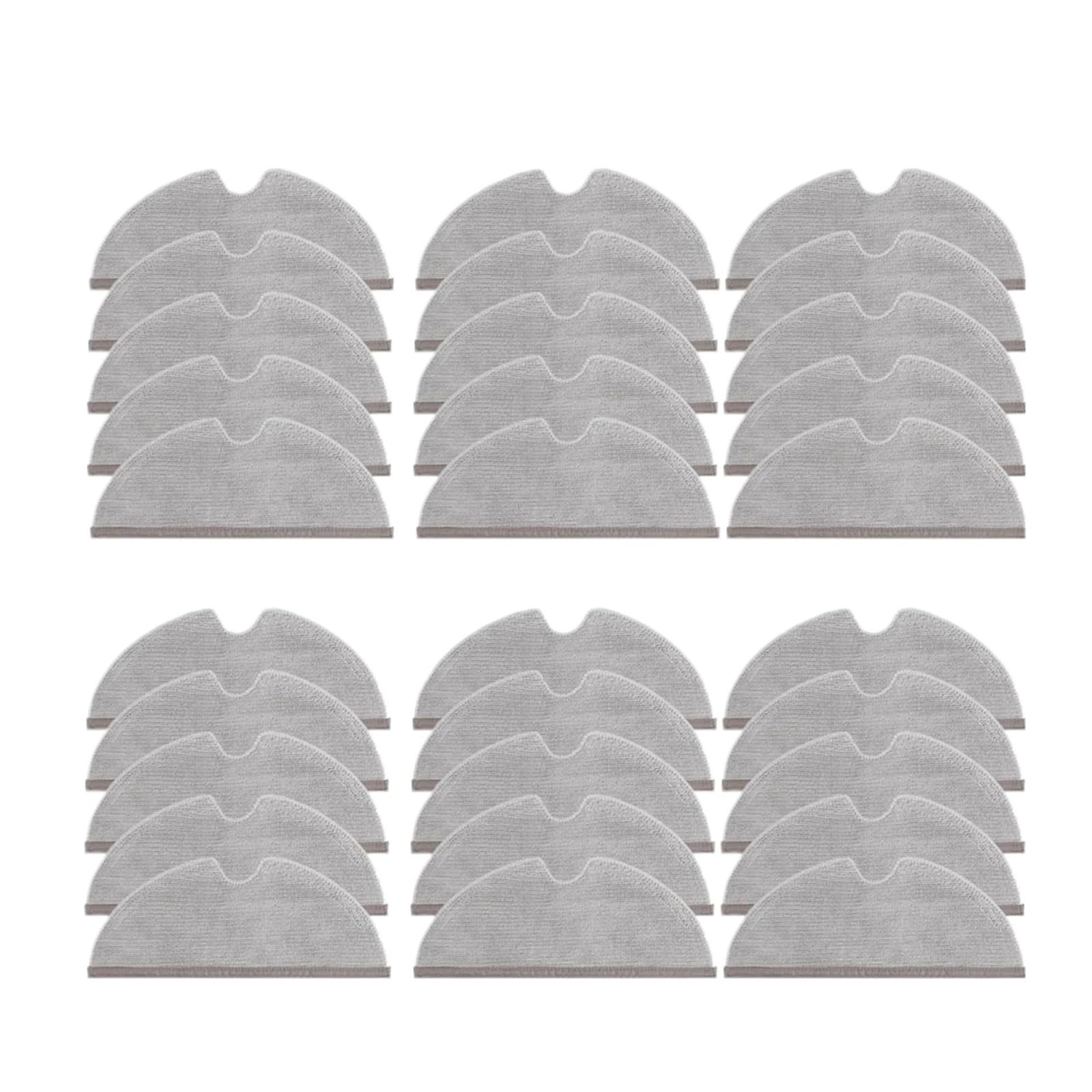 Cuscinetti Di Ricambio for Mop In Microfibra, Compatibili Con Roborock, Q5 Pro/Q5 Pro+/Q8 Max/Q8 Max+ Robot Aspirapolvere Di Ricambio for Aspirapolvere | 30pcs