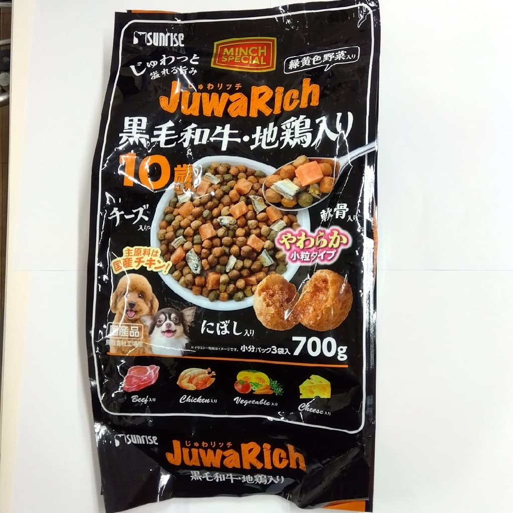 Amazon.co.jp: サンライズ じゅわリッチ 黒毛和牛・地鶏入り 10