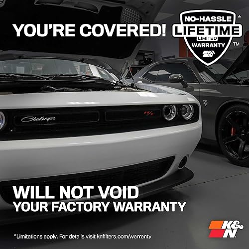 Miniatura 9 de Sistema de admisión de aire frío de alto rendimiento K&amp;N, con filtro