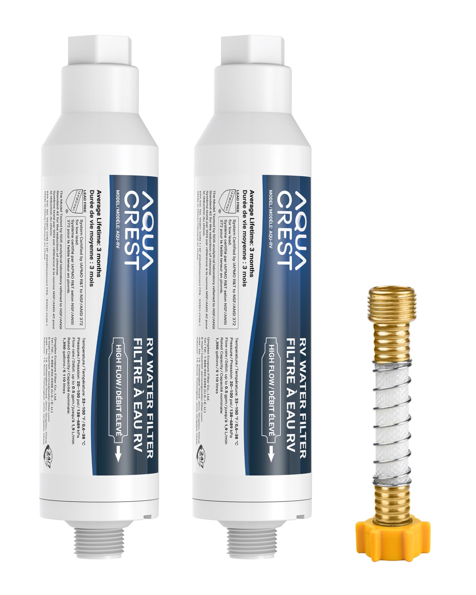 Amazon.com: AQUA CREST RV Inline Hose Water Filter, Garden and