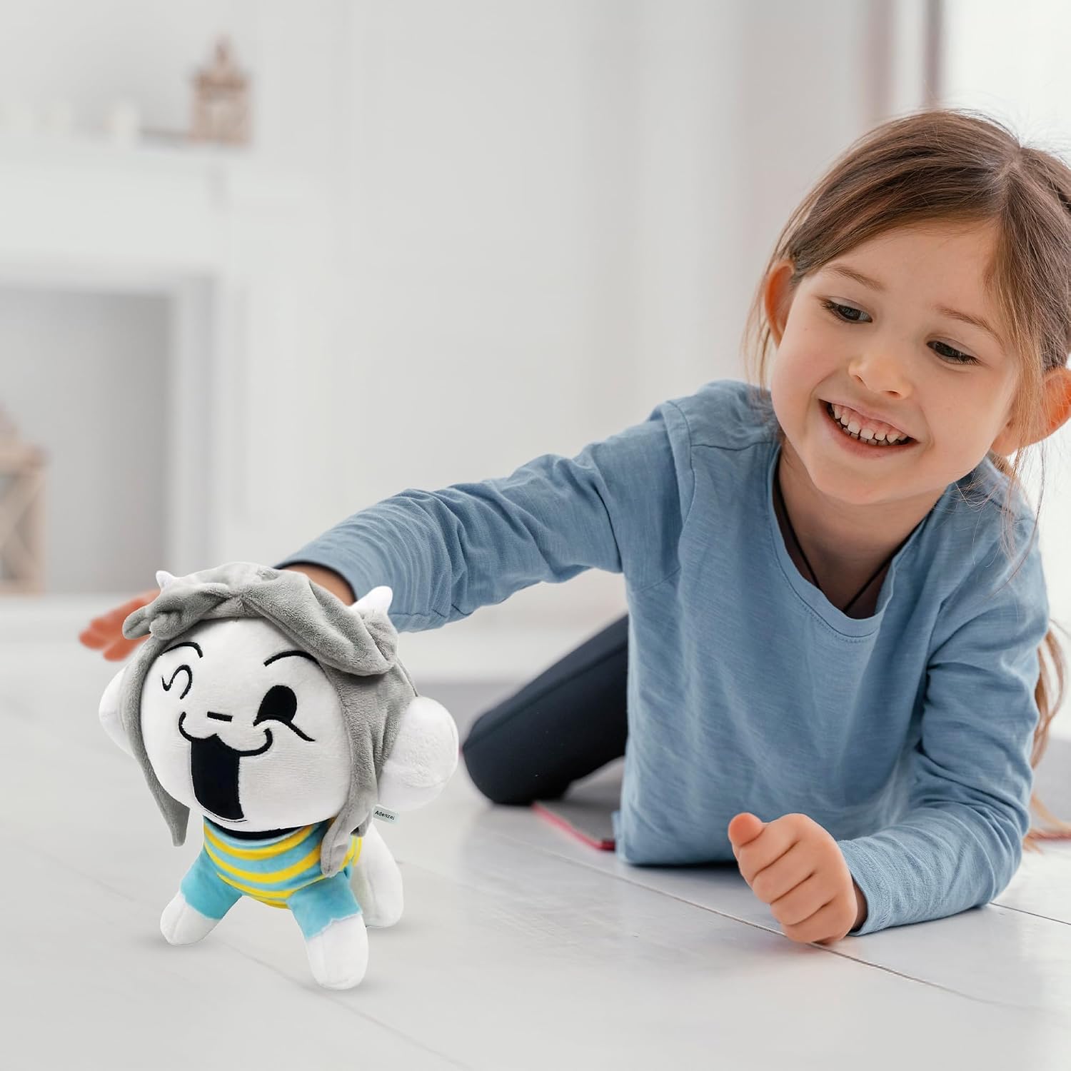 Adventure Plush Figurine, Cute Soft Collectible Stuffed Toy, Huggable Birthday Gift for Kids (Style 2)