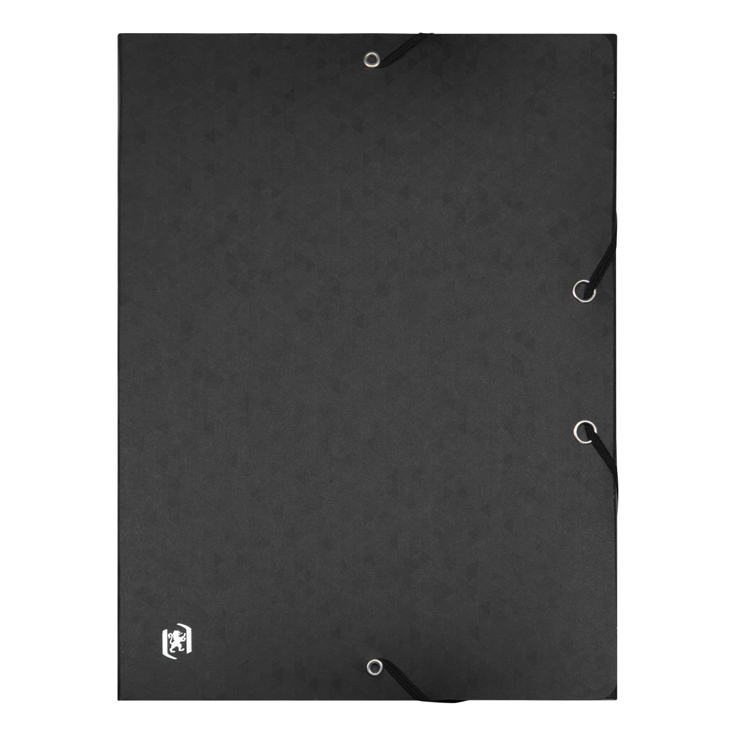 Oxford Sammelbox A4, Top File +, aus Karton, 2,5 cm Rückenbreite, schwarz, 12 Stück