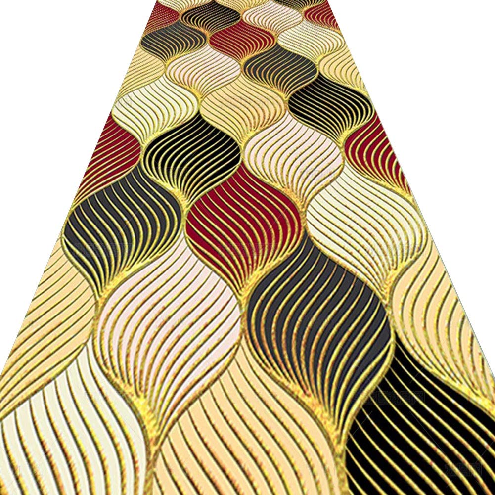 Tapis de passage d'allée 3D au motif classique et finitions durables