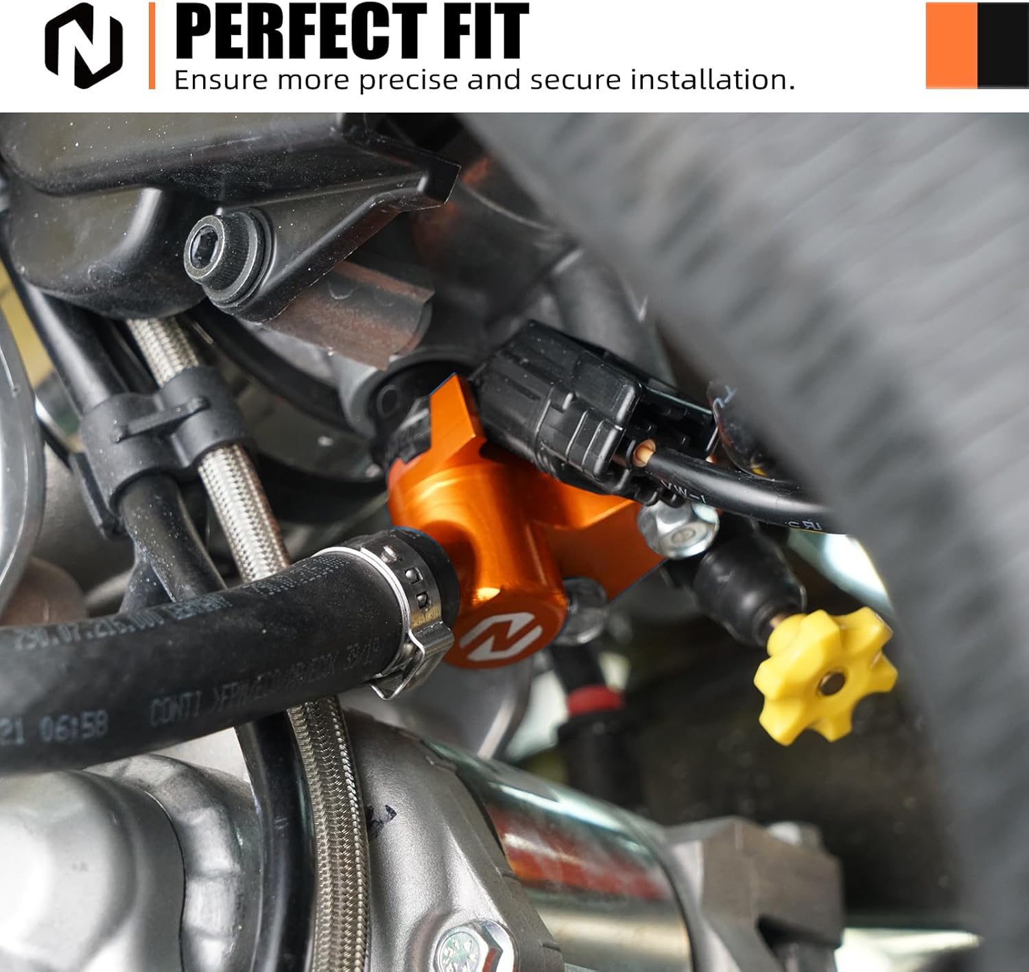 NICECNC Motorcycle Fuel Injector Rail Compatible with KTM 250 350 450 SXF XCF 2016-2023 250 350 450 500 EXCF 2017-2023 350 500 XCF-W 2020-2023,See Fitment