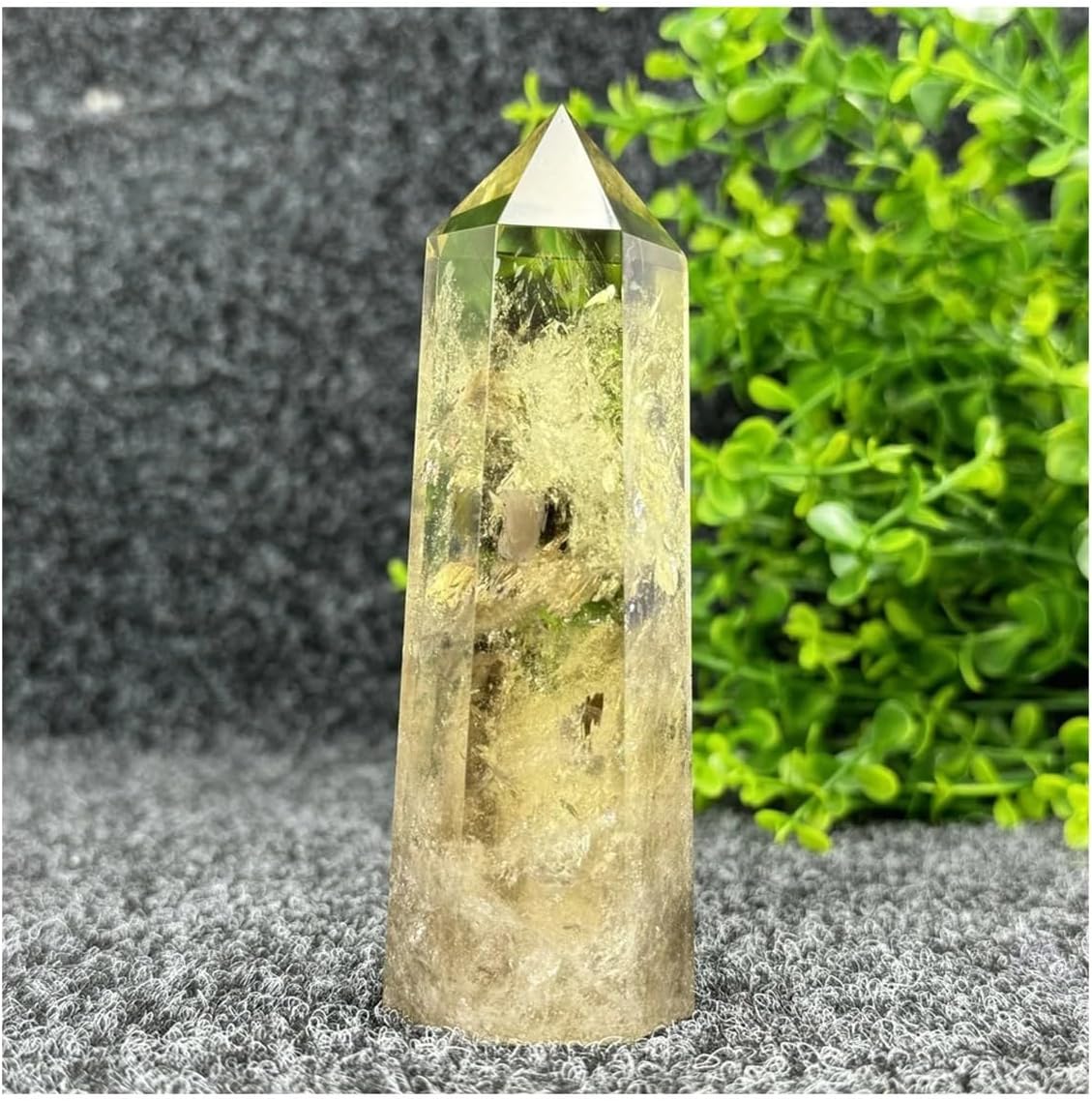Crystal Stone Home Decor Natural Citrine Wand Home Decoration