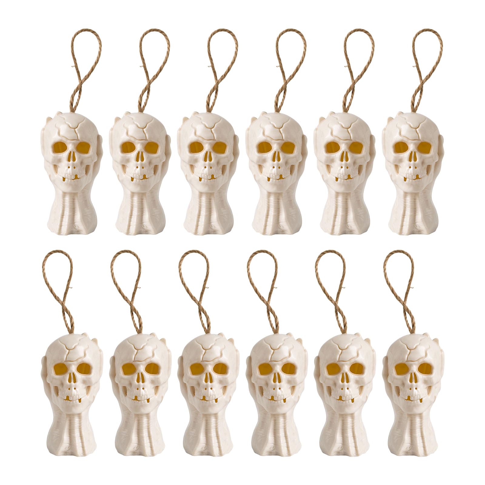 Lumière fantôme LED sans danger pour enfants déco de table Halloween sûre
