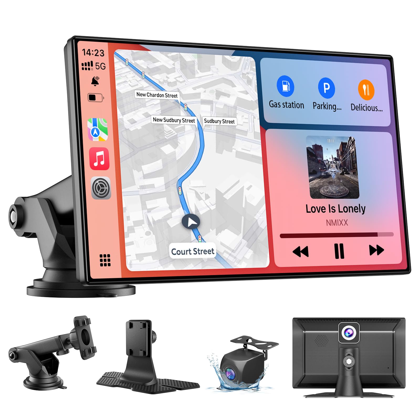 IORDAIN 9 inch Wireless Carplay Screen