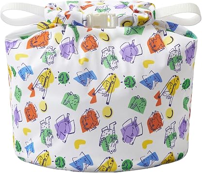 Bambino Mio, Stay at Home Wet Bag - Large, Waterproof, Nappy Laundry Storage Bag, Bold