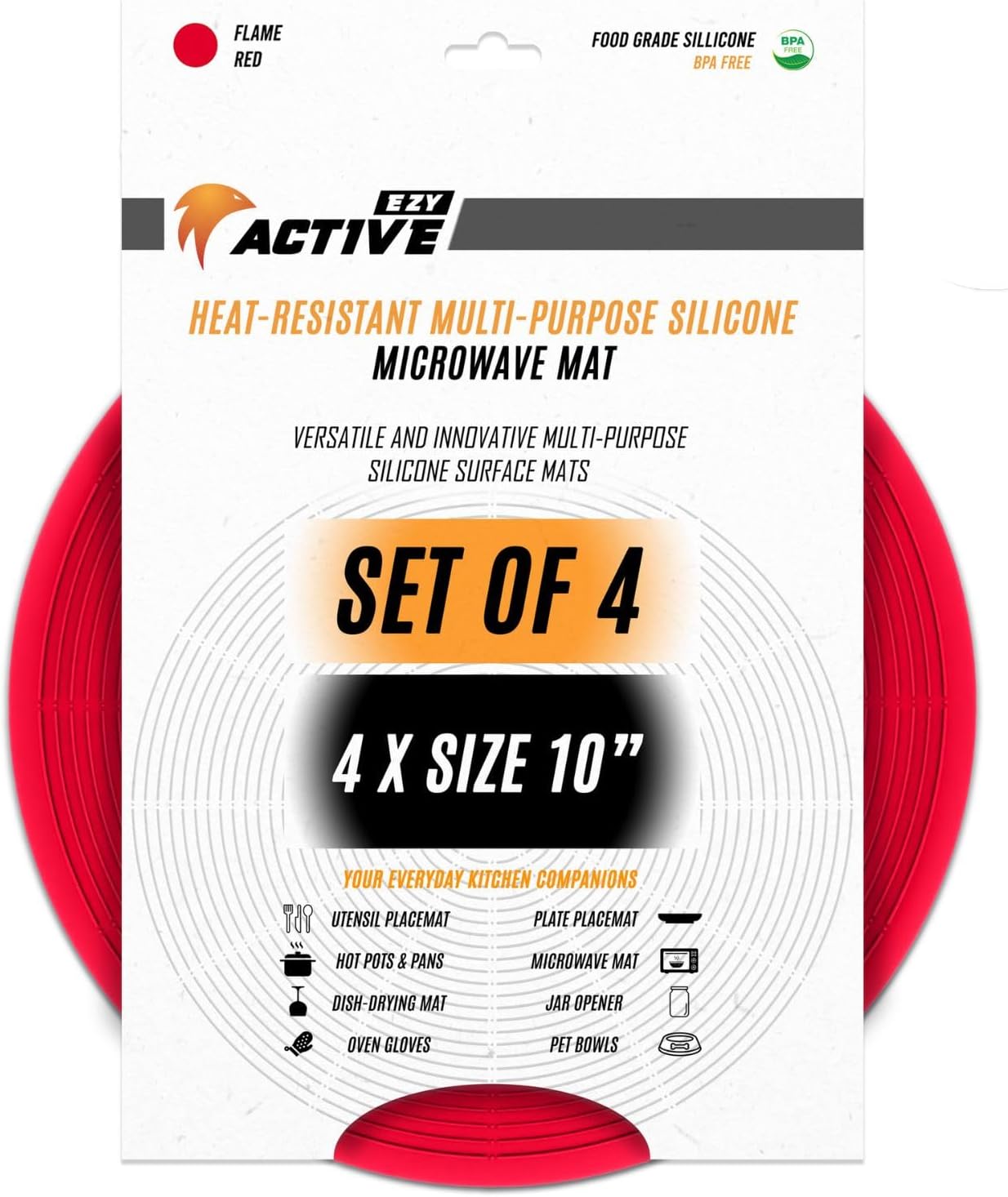 Multi Use Silicone Mat, Microwave Pot Holders, Microwave