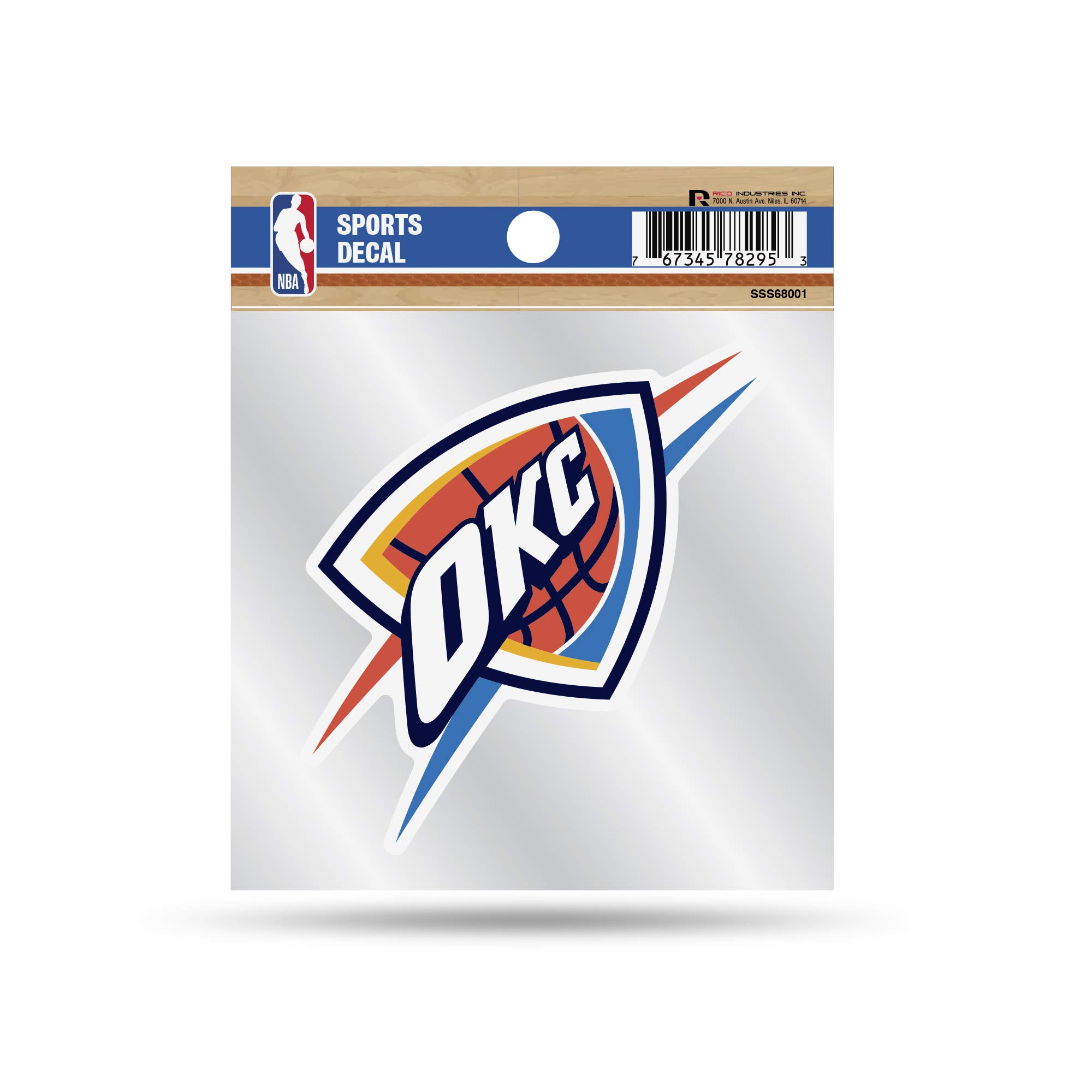 Rico Industries NBA Teams 4" x 4" Sports Decal
