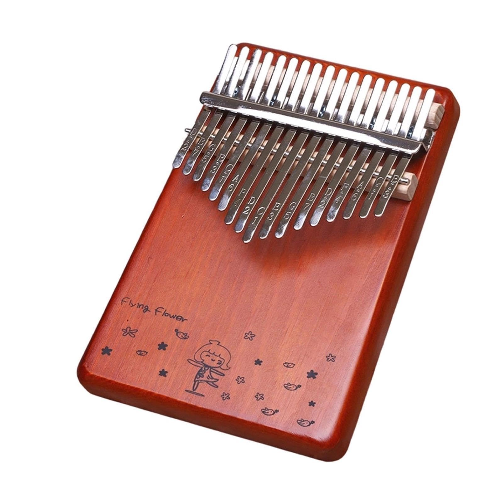 Solidna Kalimba 17 Uwaga Przenośna Kalimba