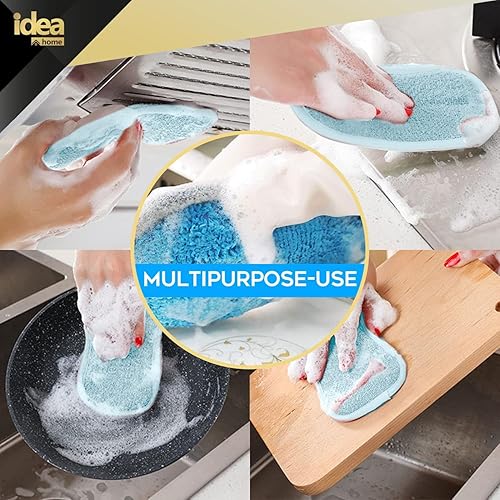 Miniatura 7 de Idea Home Bar Keepers Friend - Limpiador suave (paquete de 26 onzas) (1 unidad) paquete de limpiador multiusos, paño de limpieza de microfibra