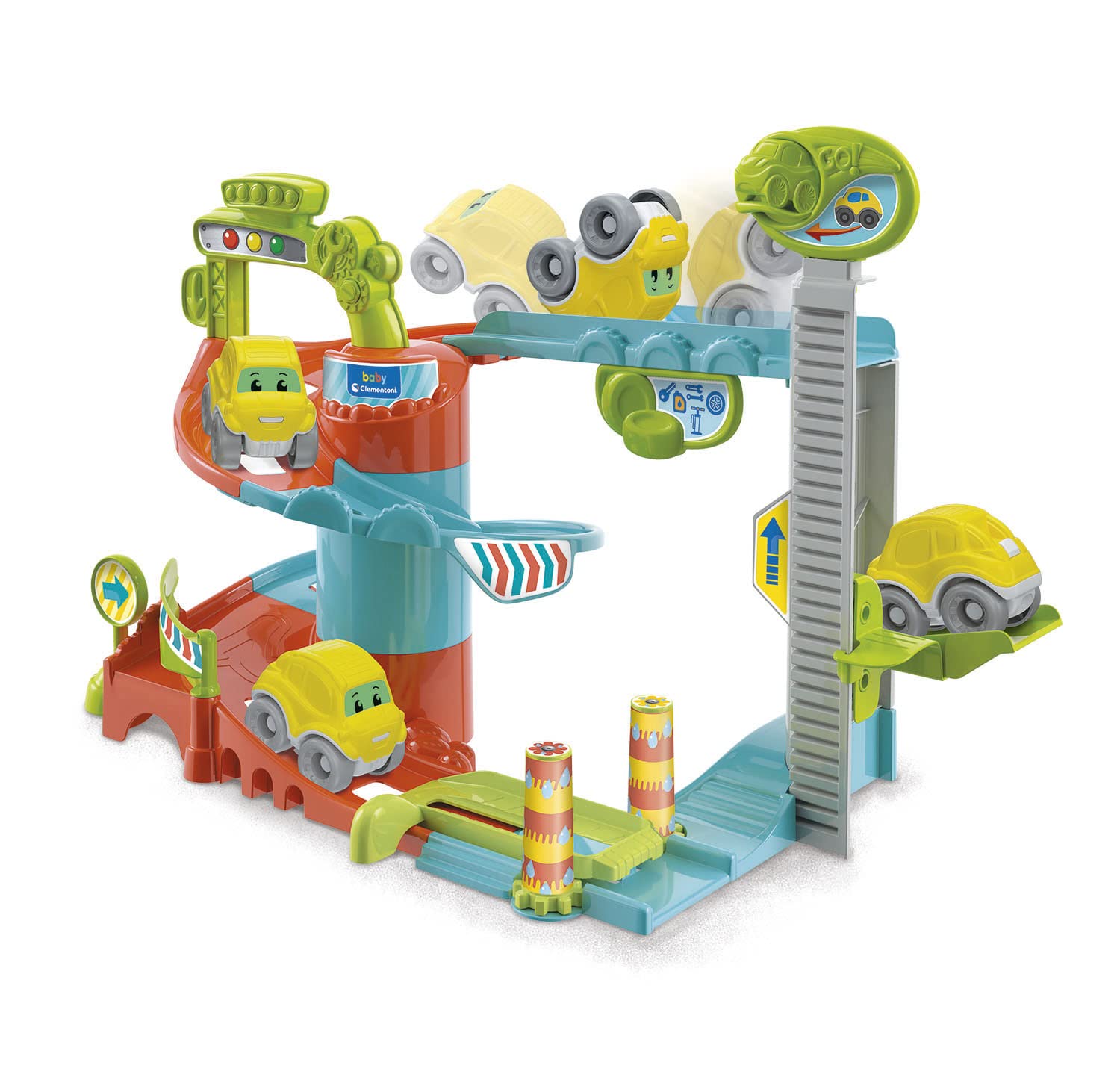 Amazon.com: Clementoni Baby, Fun Garage, 18+ Months, 17482, Multi