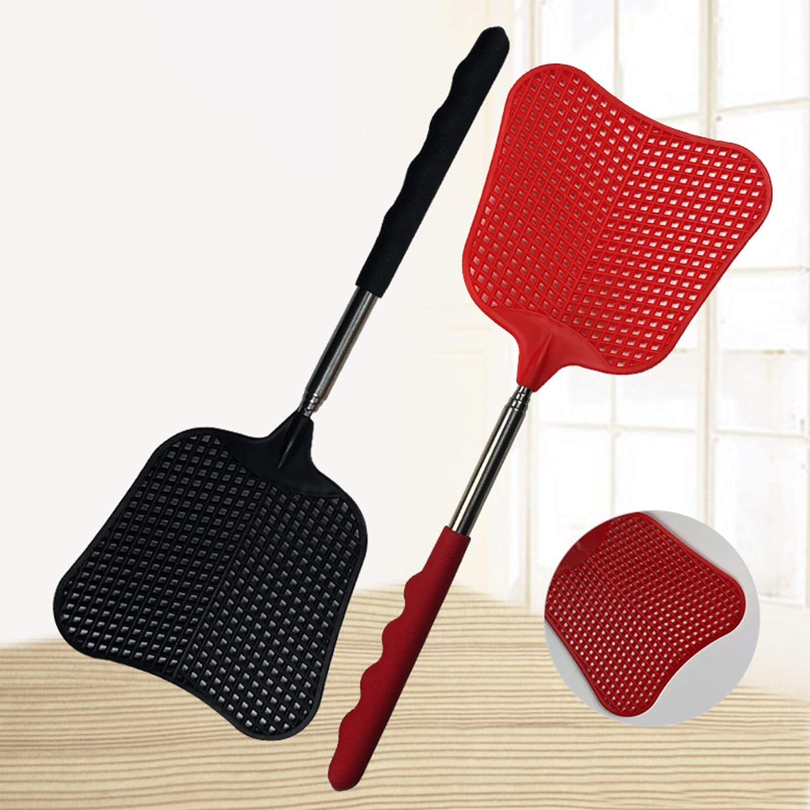 EasyULT 3 Pezzi Paletta Mosche, Controllo dei Parassiti Scacciamosche