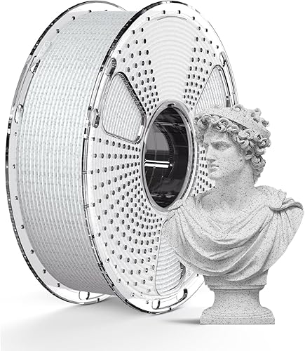 Vista 52 de SUNLU - Filamento de ácido poliláctico que brilla en la oscuridad, luminoso de 1.75 mm, precisión dimensional +/- 0.02 mm, 1 kg (2.2 libras), verde