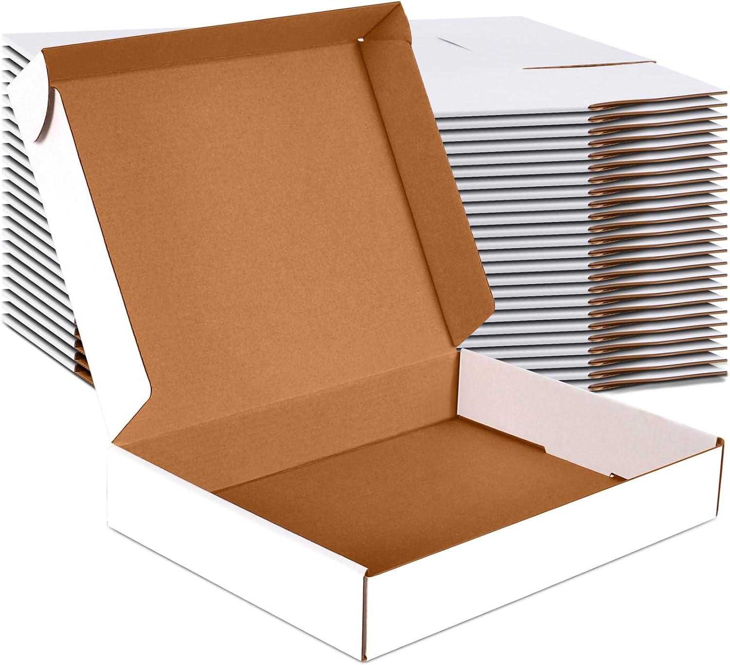3 Ply White Flap Corrugated Packaging Box Size: 13x9x2 Length 13 inch Width 9 inch Height 2 inch 3Ply Corrugated Packaging Box (Pack of 10) (B0D8491D61) Amazon Price History, Amazon Price Tracker
