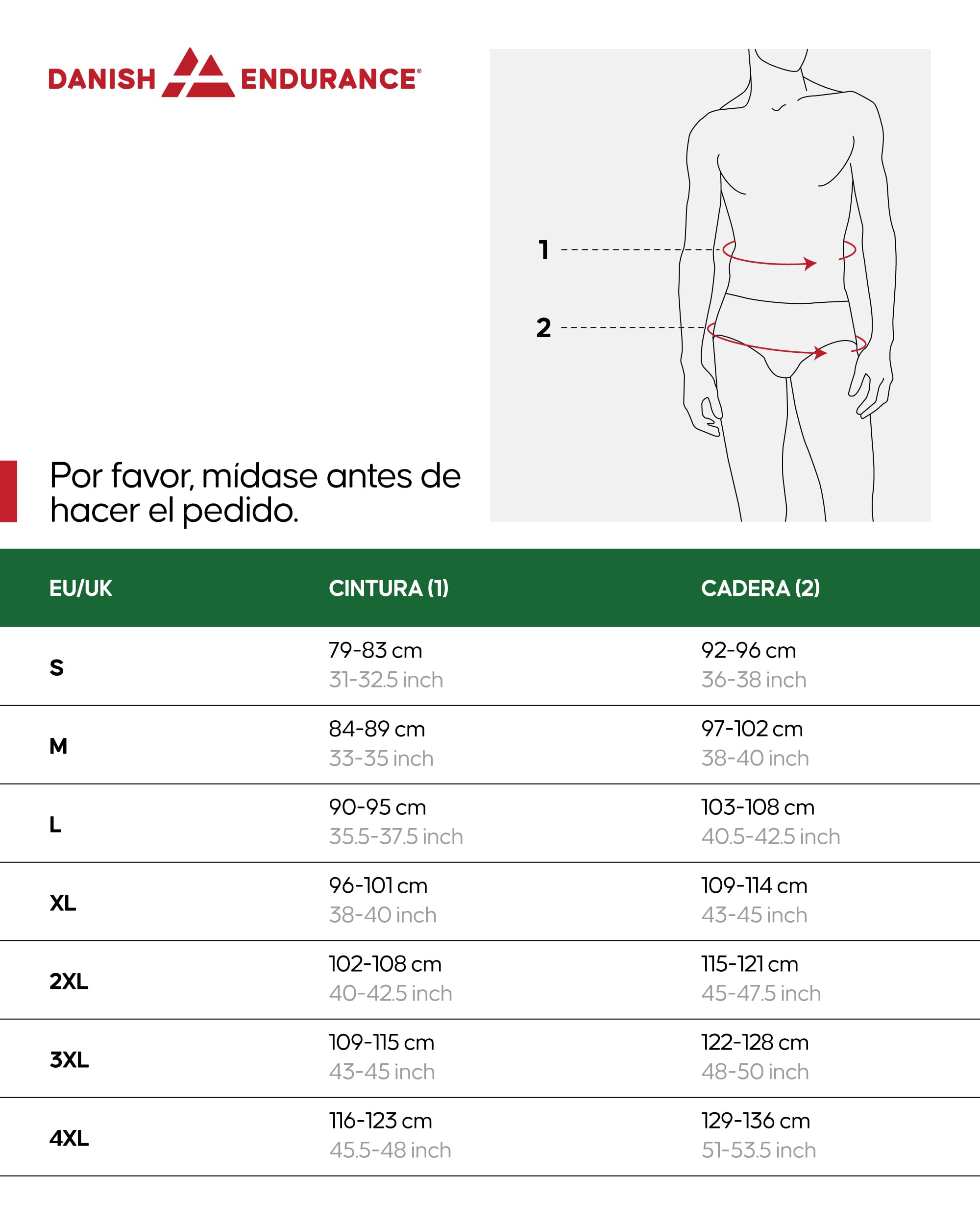 DANISH ENDURANCE Calzoncillos Hombre Boxer Deportivos, Ajustados y Transpirables, Ropa Interior Deportiva Hombre, Pack de 3