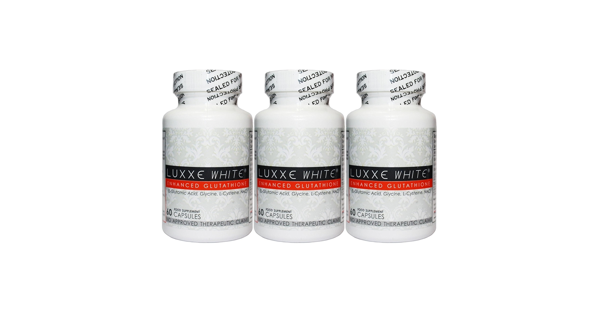 Amazon.com: Luxxe White Glutathione 775mg x 3 Bottles