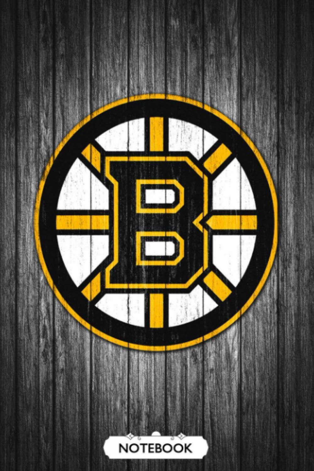 NHL Notebook : Boston Bruins Lined Notebook Journal Blank Ruled Writing Journal