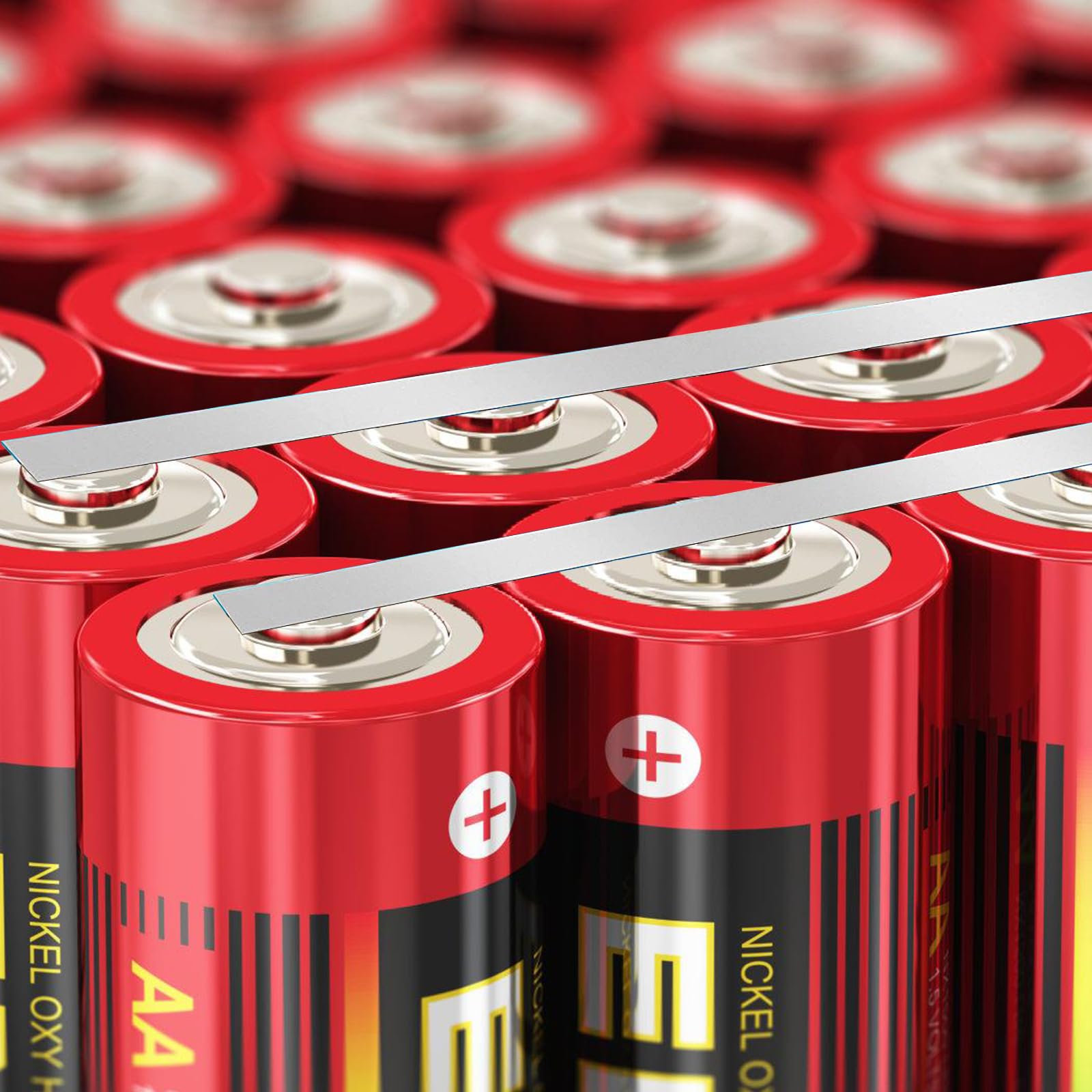 3 Rotoli Nastro Nichel Puro: 0.1 * 8mm*10M Striscia di Nichel, Nastro In Nichel per Batterie per 18650 Batterie e Saldature a Punti Nichel Striscia Accessori per Saldatura Striscia di Nichel Puro