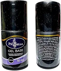 Gel Base Piubella unhas de gel e Blindagem de unha 10ml