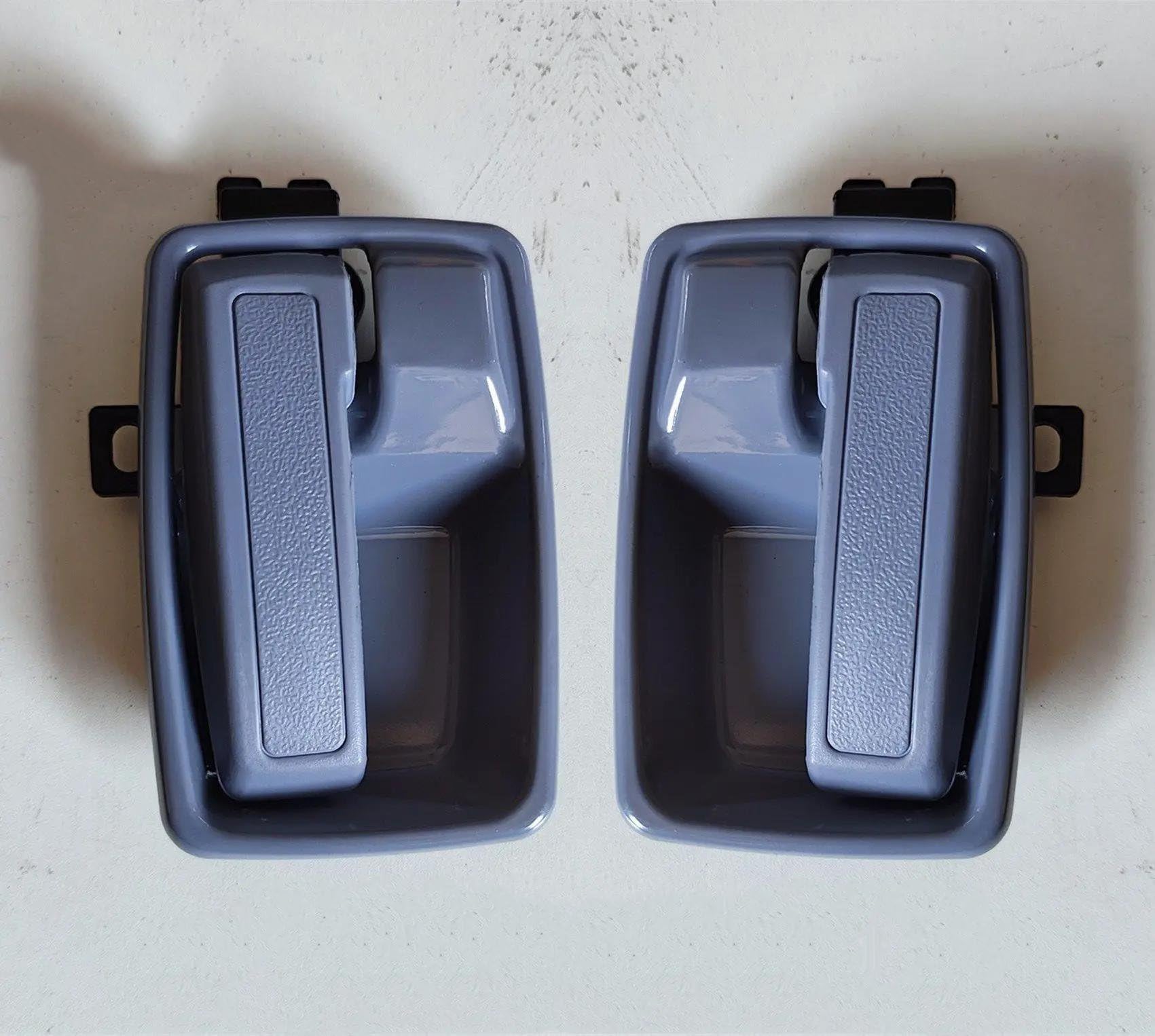 Noheeu Left-Right Car Interior Door Handle For Isuzu Elf 1994-2008 Left And Right Front And Rear Titanium(Left-Right)