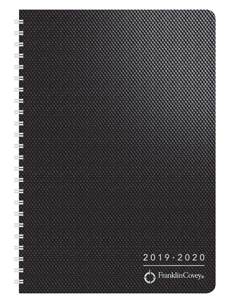 Franklincovey Planner 2020 Classic Weekly Flexible Black Onyx - 18 Month