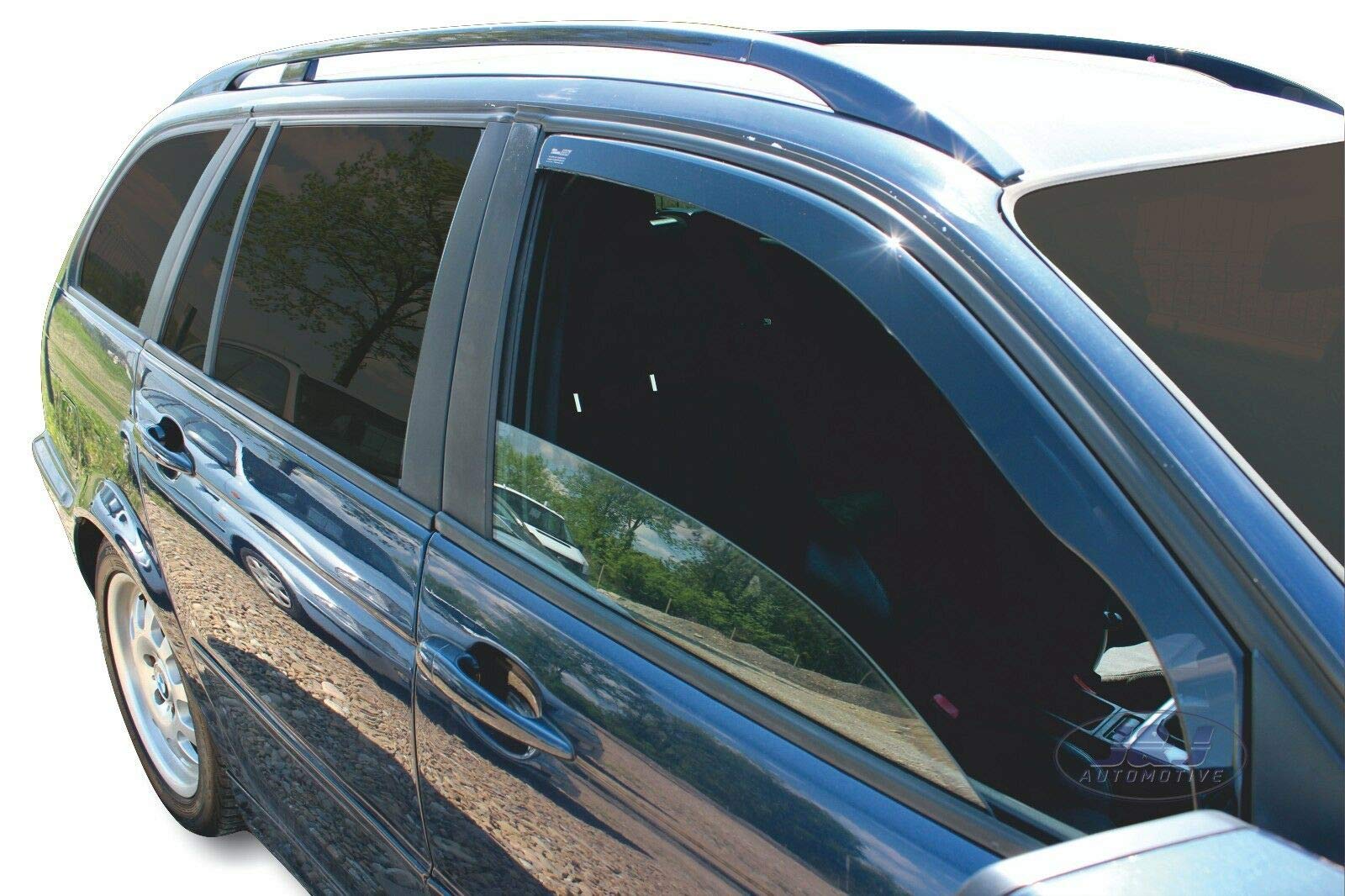 J&J AUTOMOTIVE Derivabrisas para BMW 3 Série E46 4/5 puerta 1998-2006 2 piezas