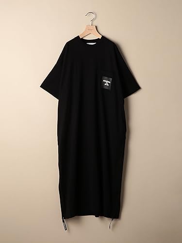 Amazon Co Jp ビューティ ユース ユナイテッドアローズ Americana アメリカーナ サイドジップtee ワンピース レディース ブラック 09 Free 服 ファッション小物