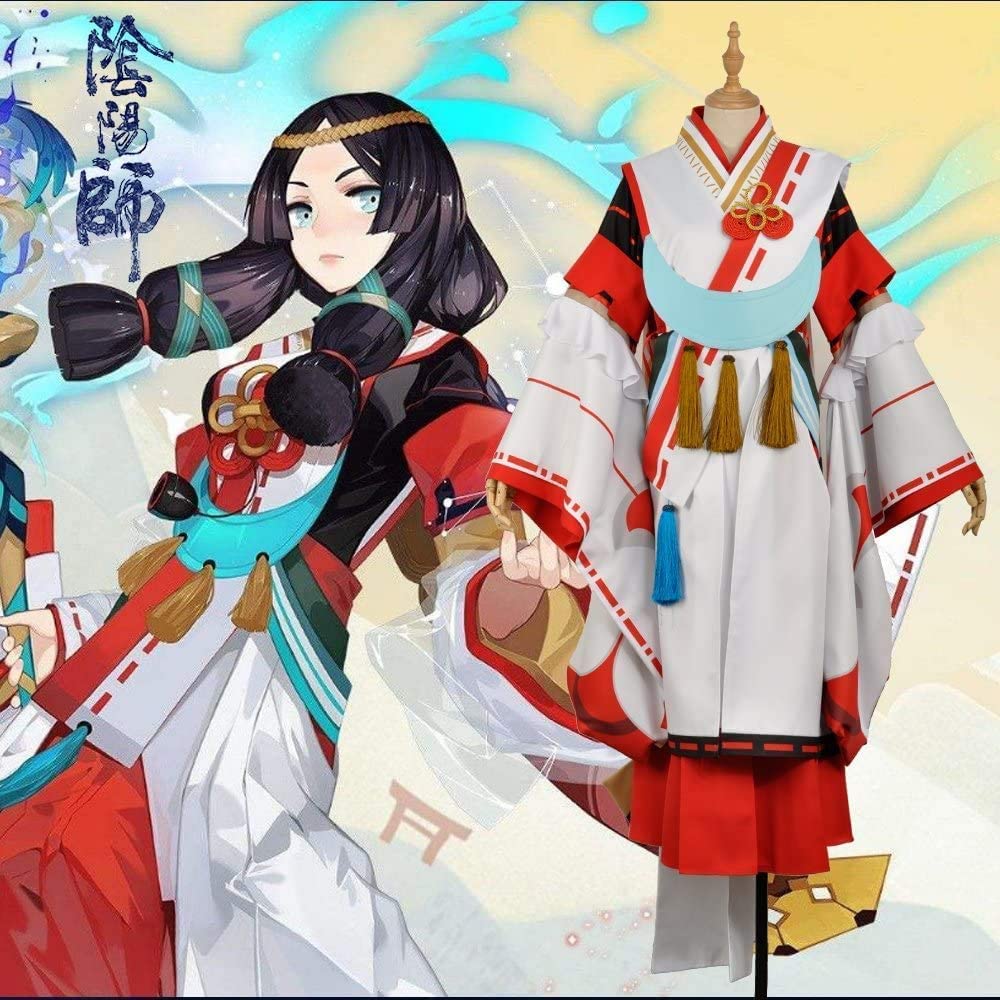 Amazon.co.jp: Lexx_cos陰陽師 八百比丘尼 和装 コスプレ衣装 アニメ 