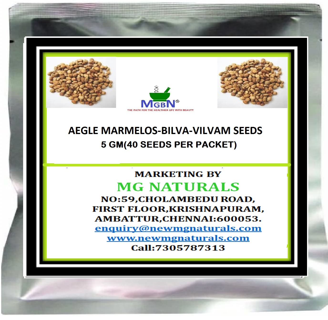 Mgbn The Path For The Healthier Life With Beauty Aegle Marmelos|Bilva|Vilvam Seeds 5 Gm (40 Seeds Per Packet) (With Free Plant Seeds) (B09RV6J24M) Amazon Price History, Amazon Price Tracker