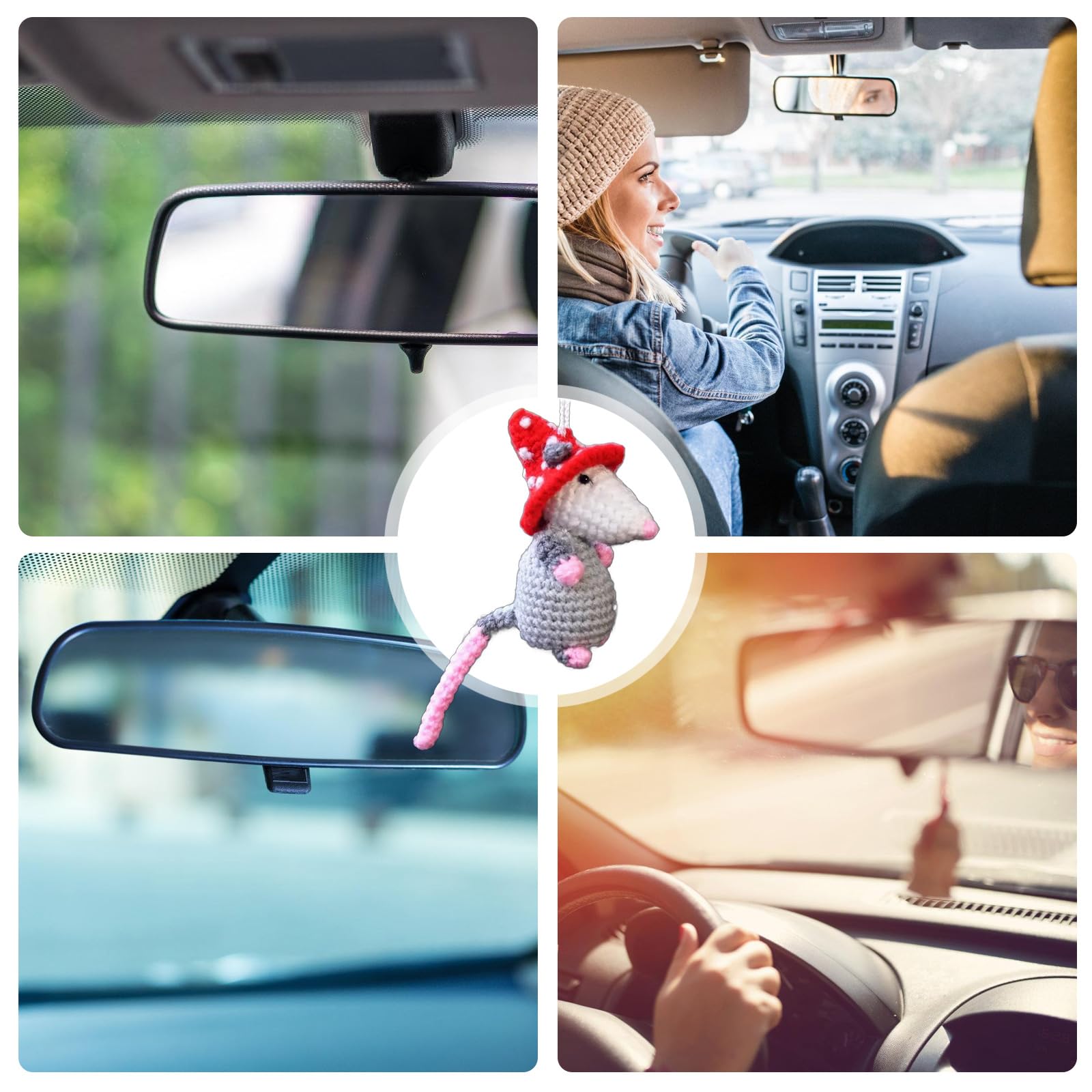 Ciondolo Per Auto Opossum - Ornamento Da Appendere Pèr