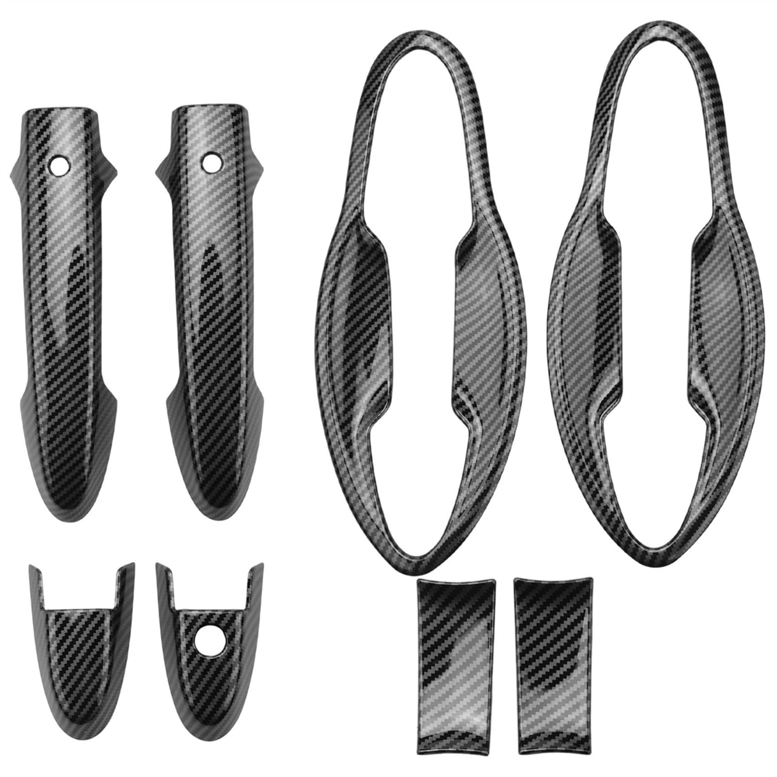 Kjhopy One Color Car Styling Stickers For Hrv Hr-V For Vezel 2014-2017 Protective Cover Door Handle Outer Bowls Trim Assecories Exterior Door Handle