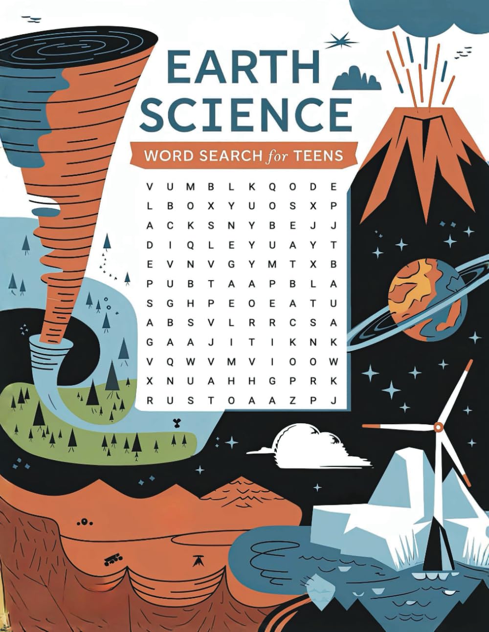 Earth Science Word Search for Teens: Explore Our Planet with 130 Educational Puzzles