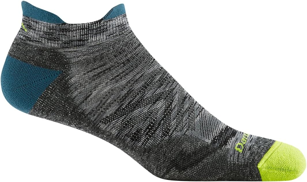 Darn Tough unisex-adult Run No Show Tab Ultra-lightweight With Cushion Run No Show Tab Ultra-Lightweight with Cushion